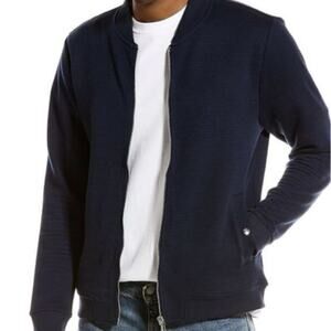 magaschoni Large Scuba Navy Zip Up Made For Men Better For Women